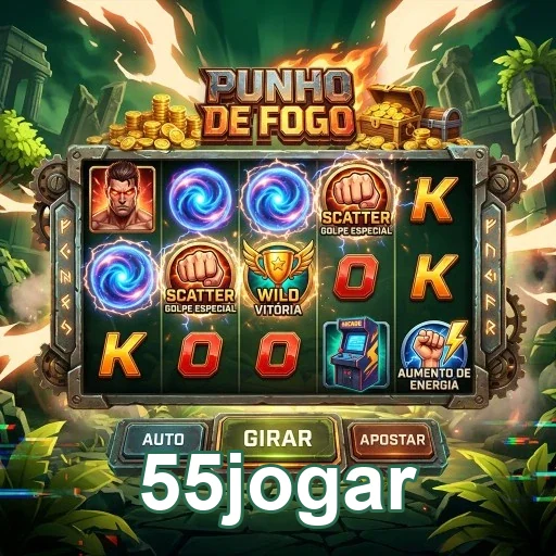 Tela do jogo Punho de Fogo no aplicativo 55jogar.