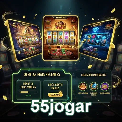Interface de jogos de cassino ao vivo em 55jogar.